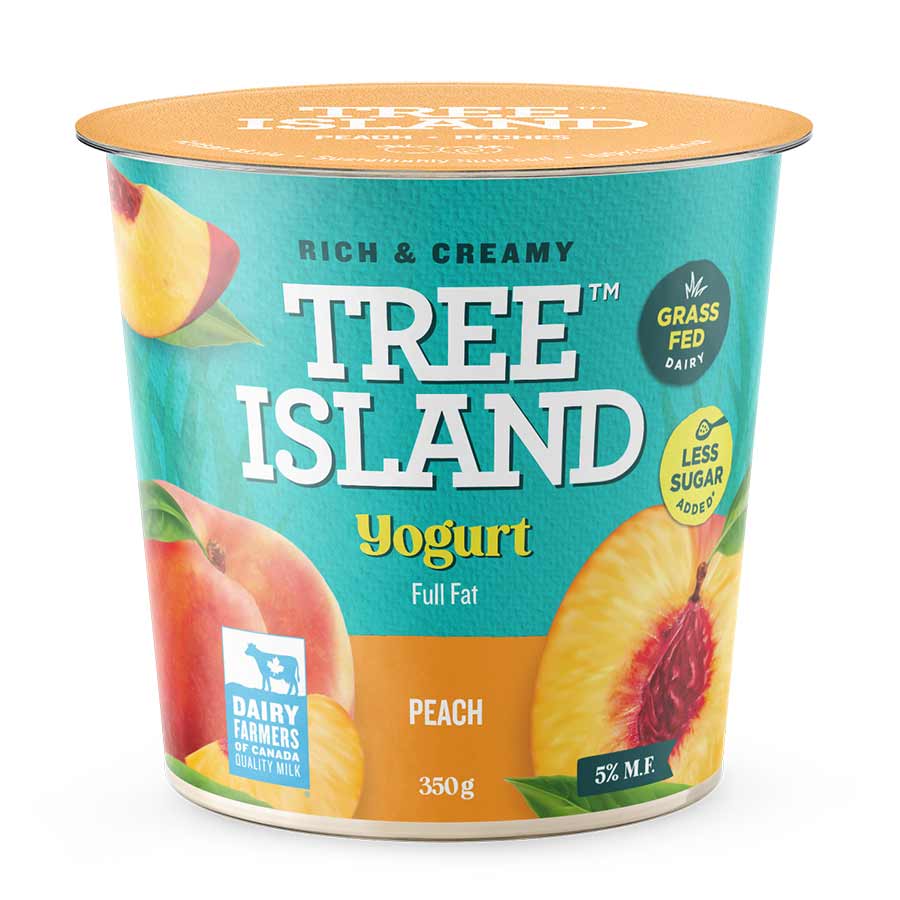 Tree Island Okanagan Peach Yogurt