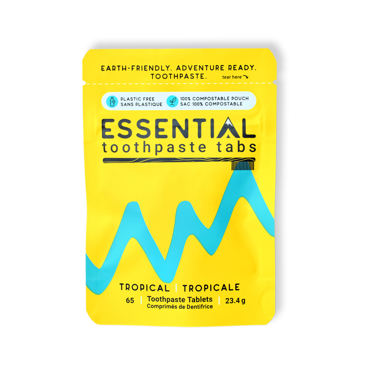 Essential Toothpaste Tropical Toothpaste Tablets
