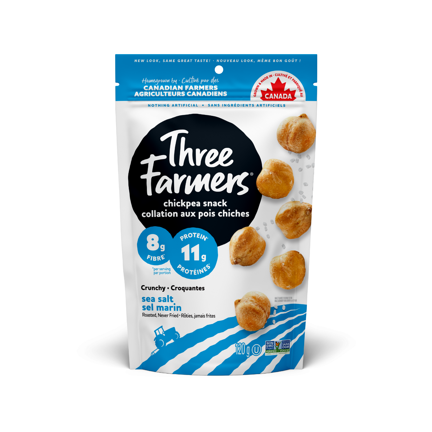 Three Farmers Lightly Salted Chickpeas