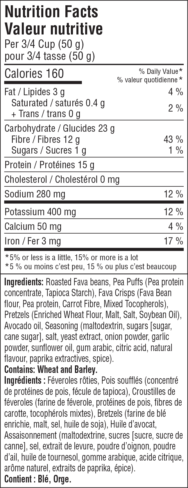 Three Farmers Cheezy Cheddar Protein Snack Mix