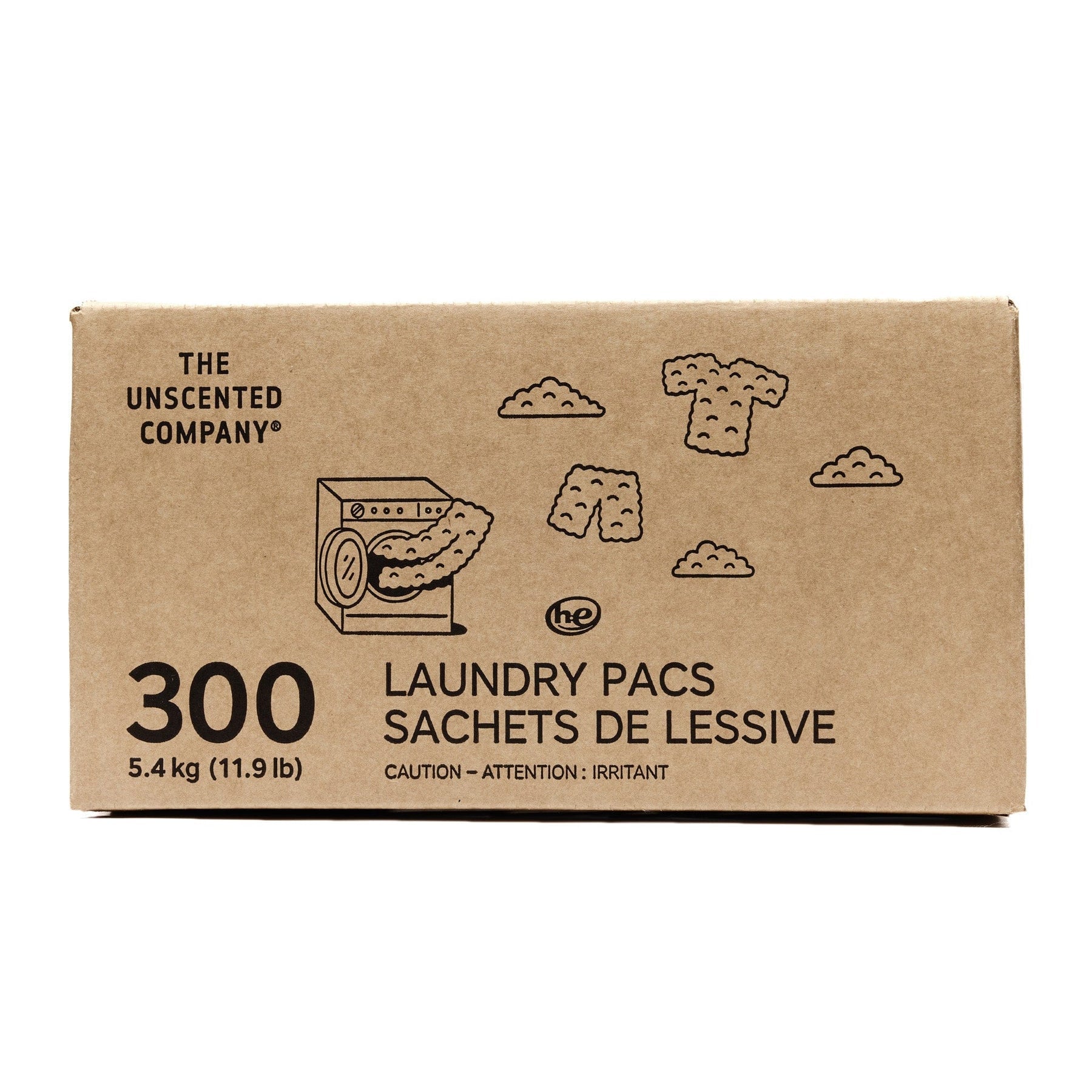 The Unscented Company 300 Laundry Pacs