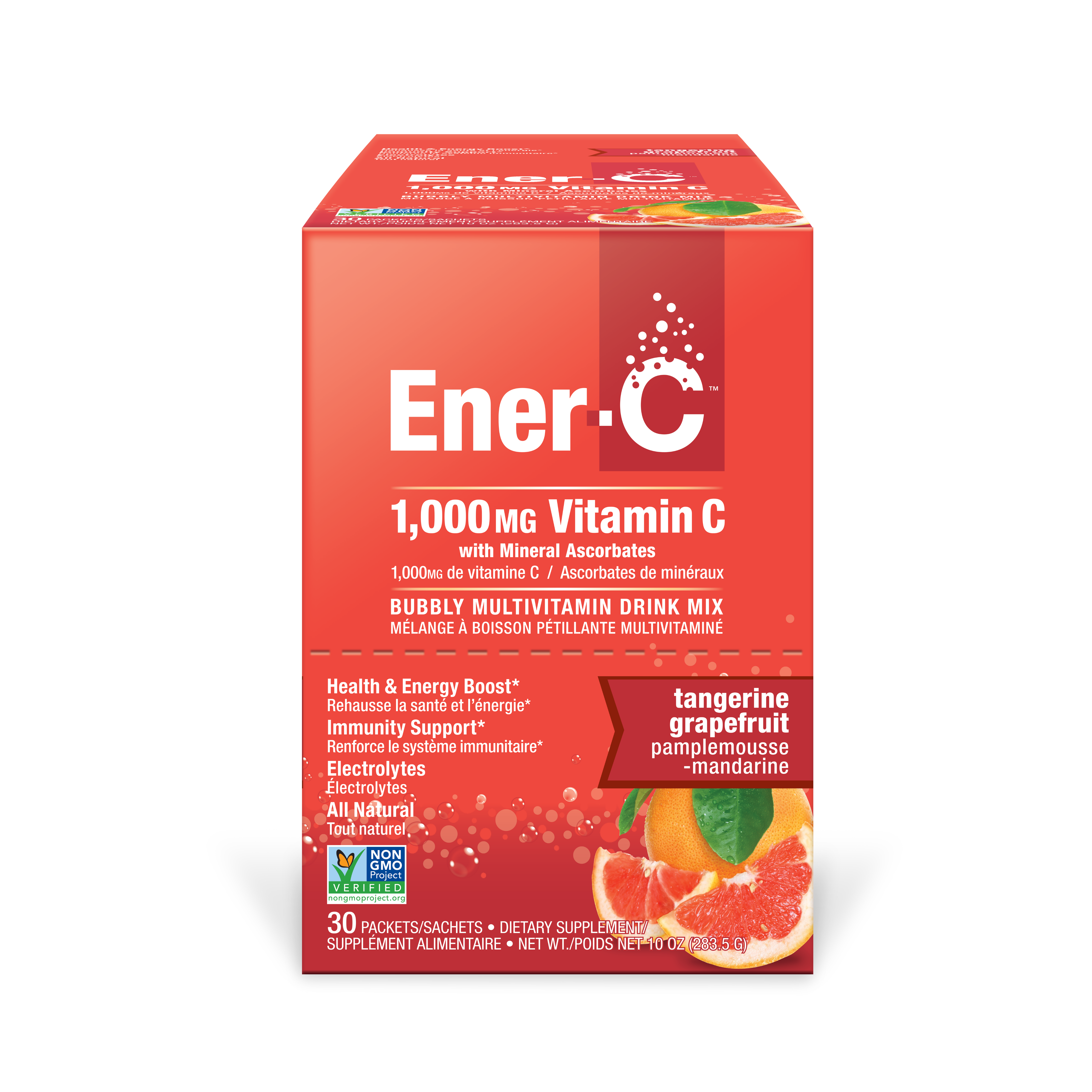 Tangerine Grapefruit Drink Mix Box