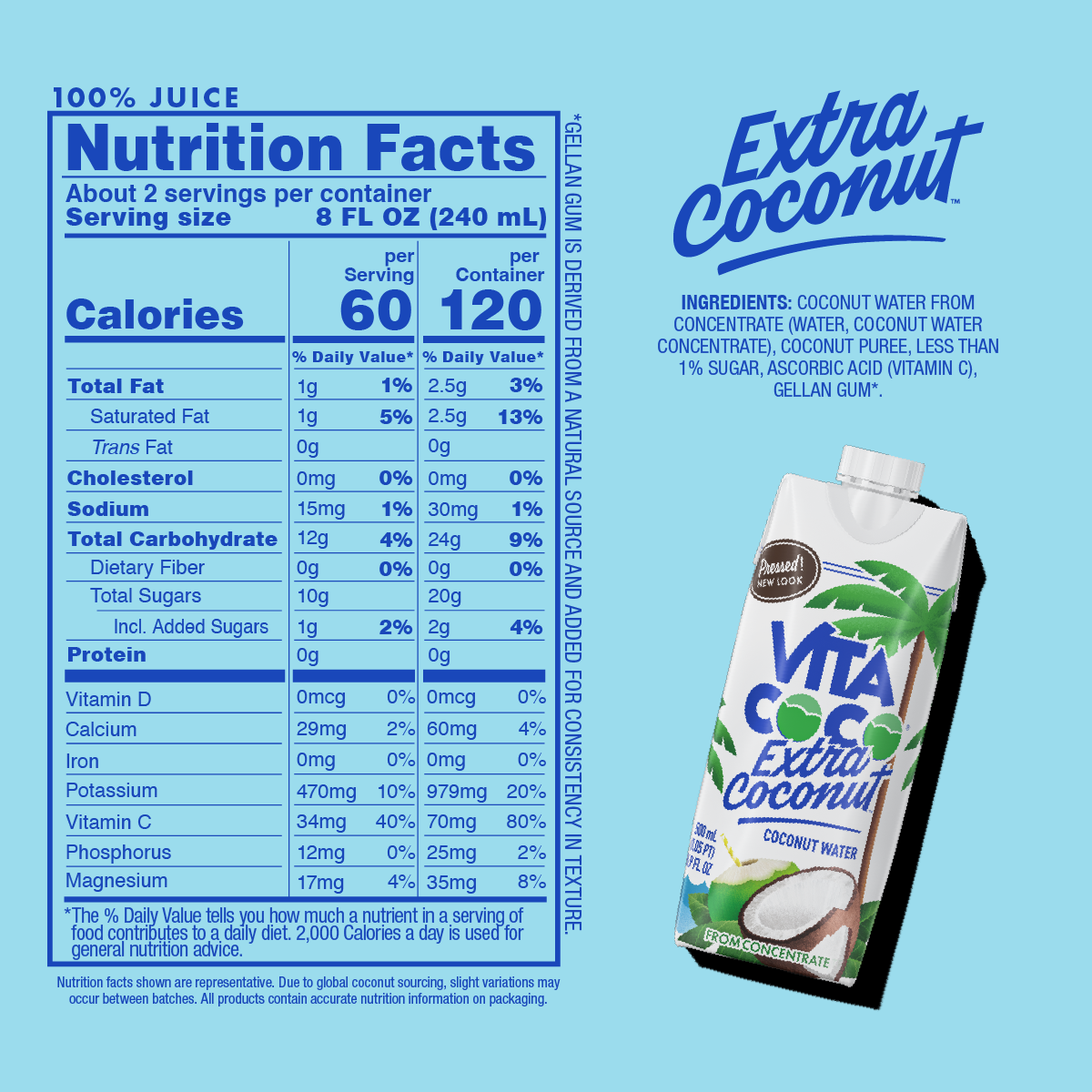 Vita Coco Pressed Coconut Water