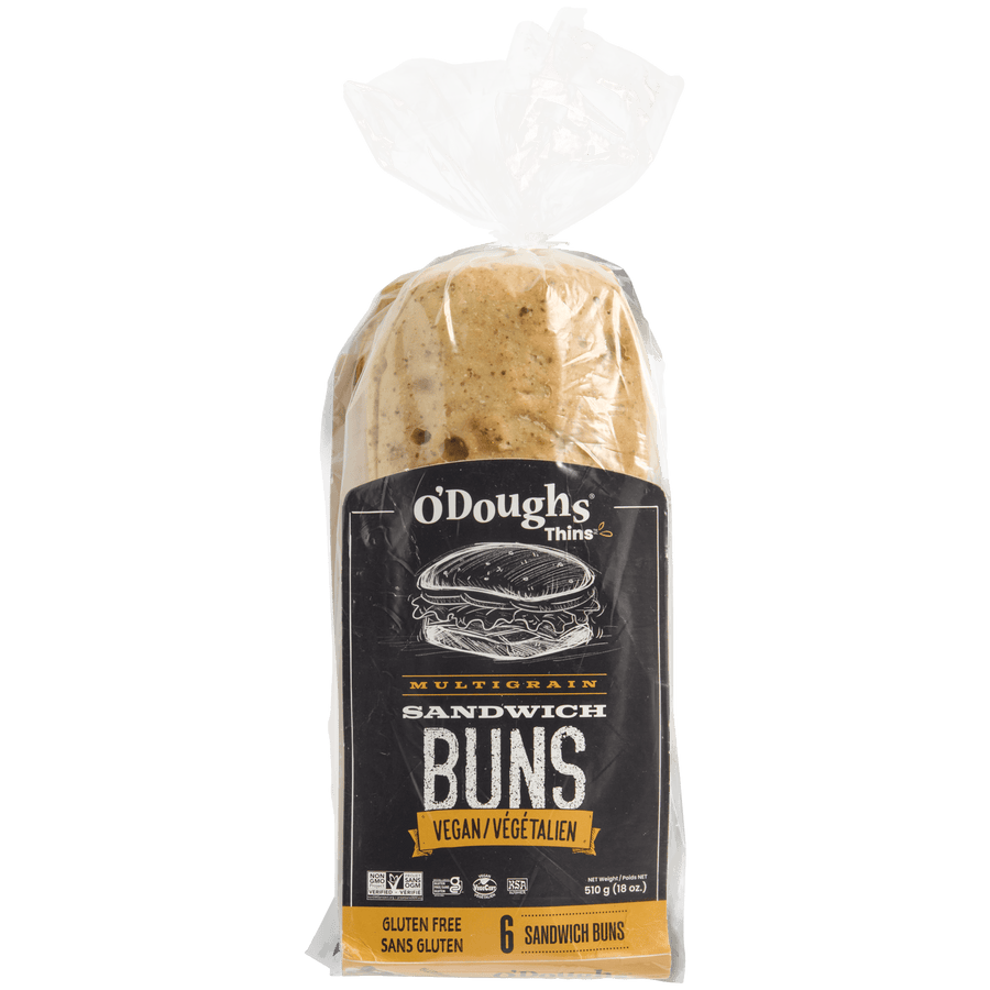O'doughs Gluten Free Multigrain Sandwich Thins