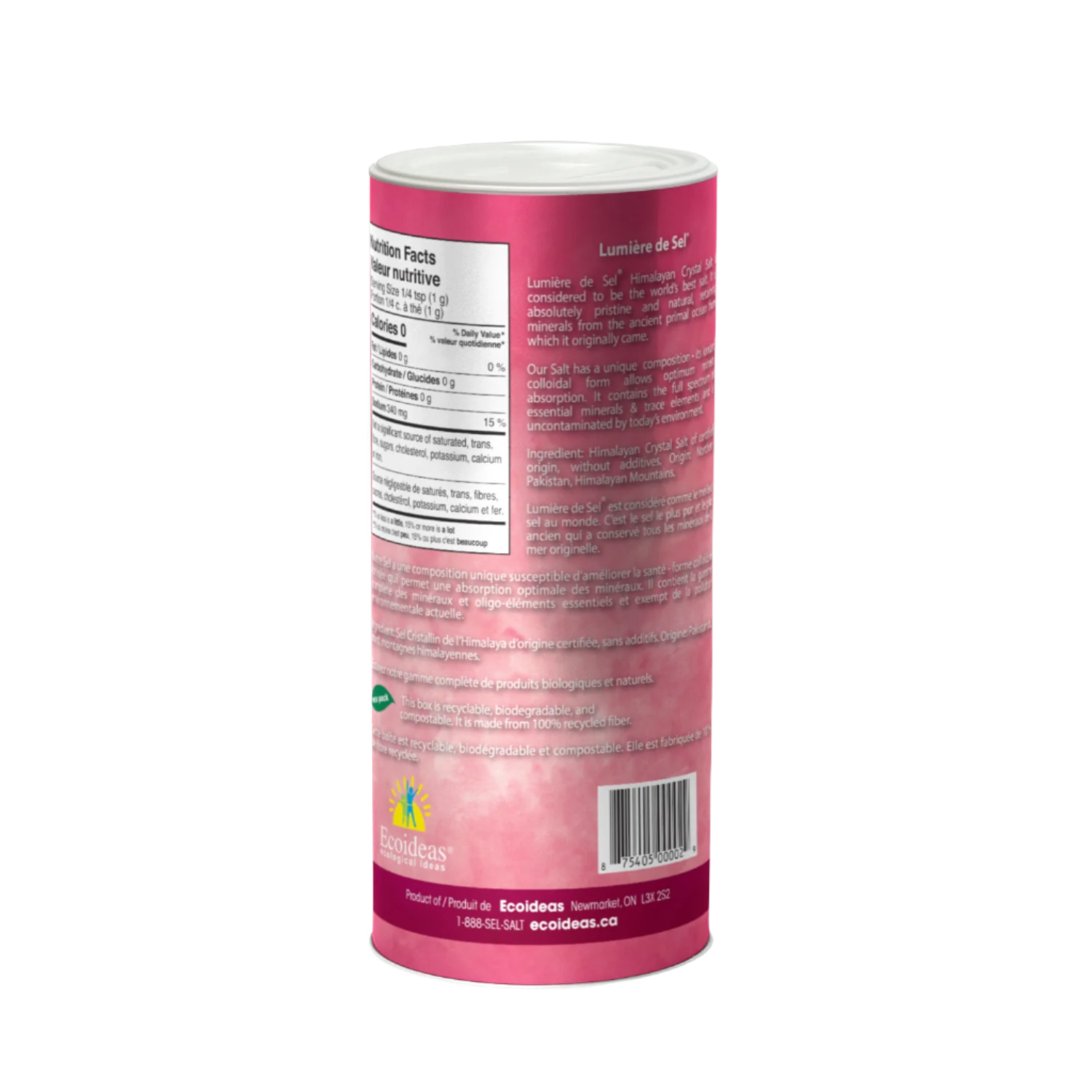 Himalayan Natural Fine Salt Shaker