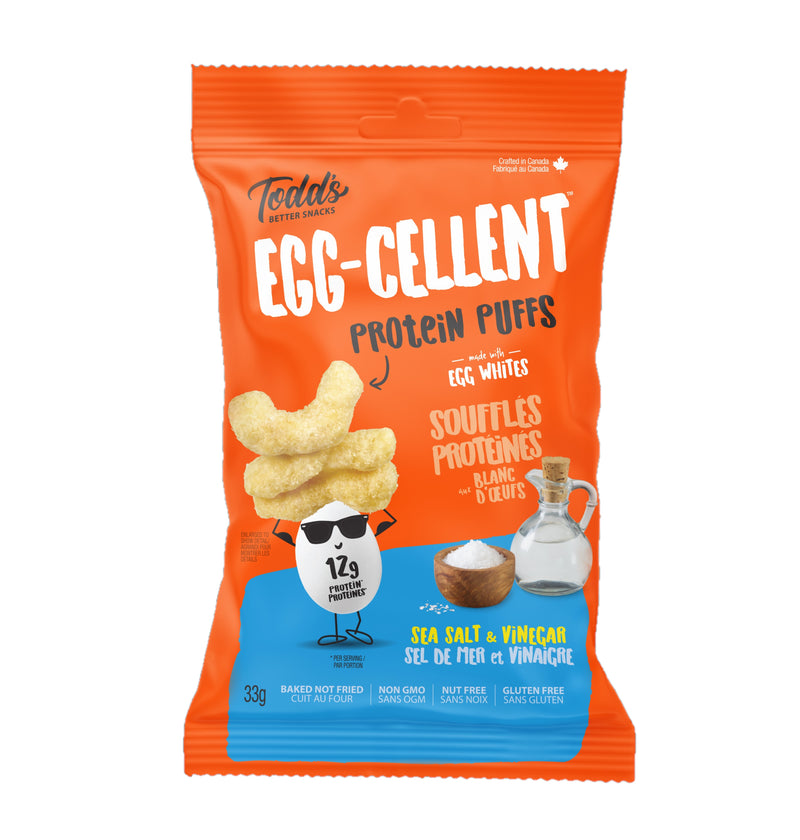 Sea Salt & Vinegar Egg-Cellent Protein Puffs