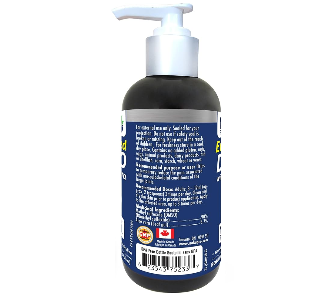 Enhanced DMSO with Aloe Vera