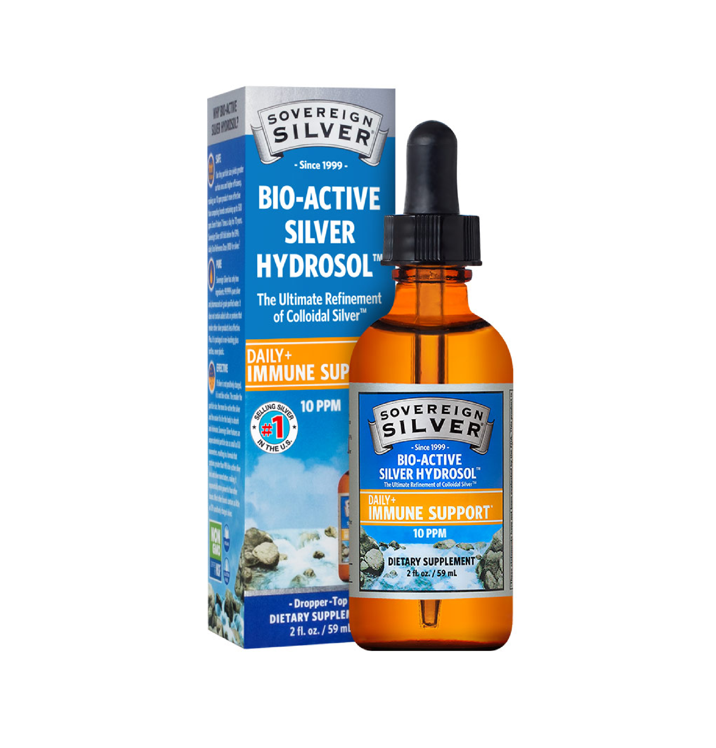 Bio-Active Silver Hydrosol - Dropper