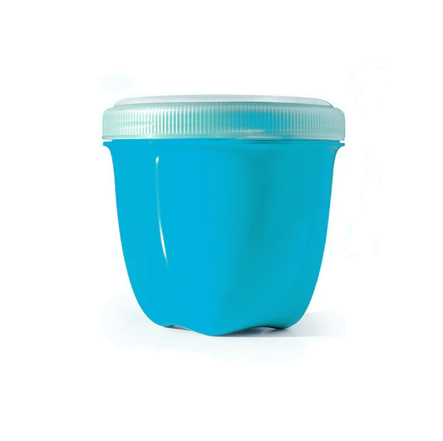 Blue Snack Size Container