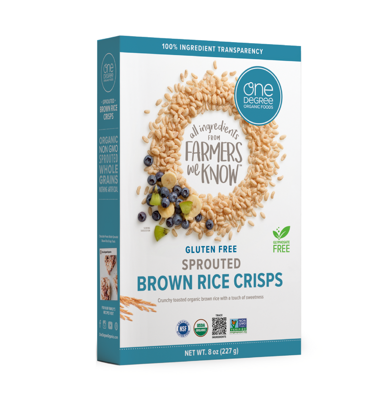 Organic Sprouted Brown Rice Crisps