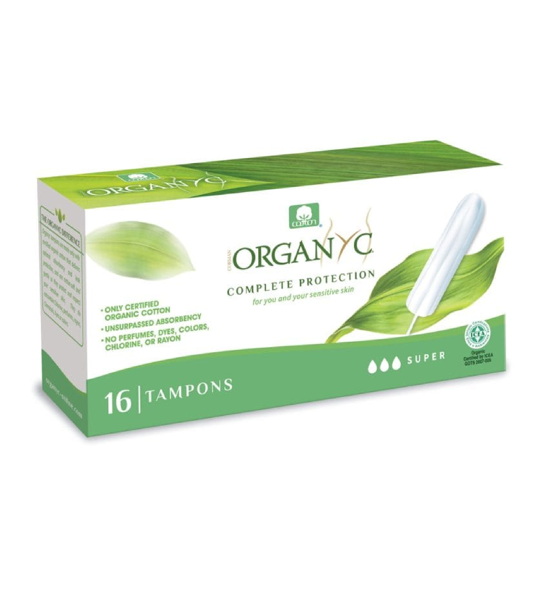 Organic Super Tampons