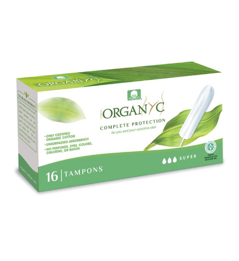 Organic Super Tampons