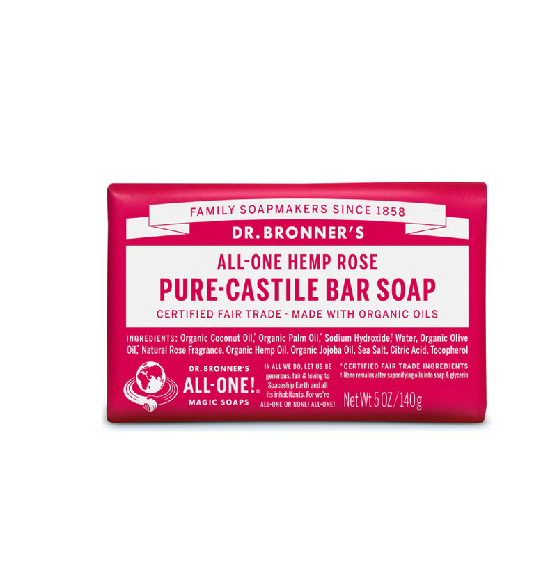 Organic Rose Bar Soap