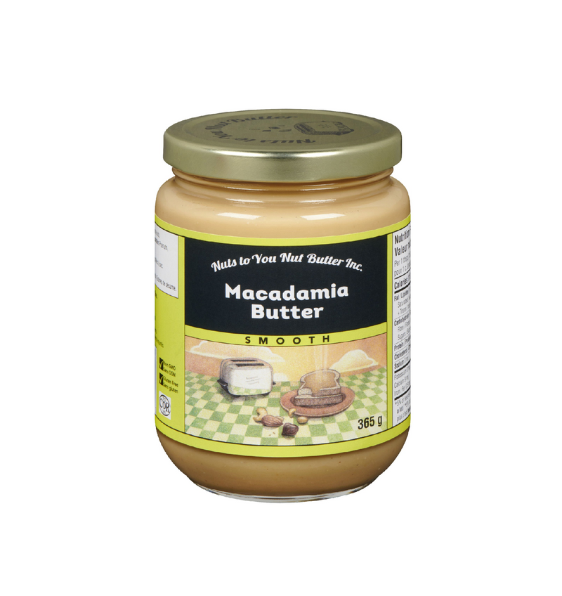 Smooth Macadamia Butter