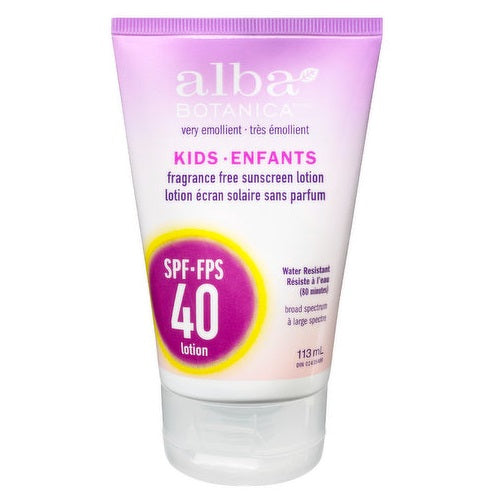 Kids SPF40 Sunscreen Lotion