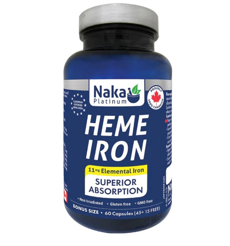 Heme Iron - 11mg (Bonus Size)