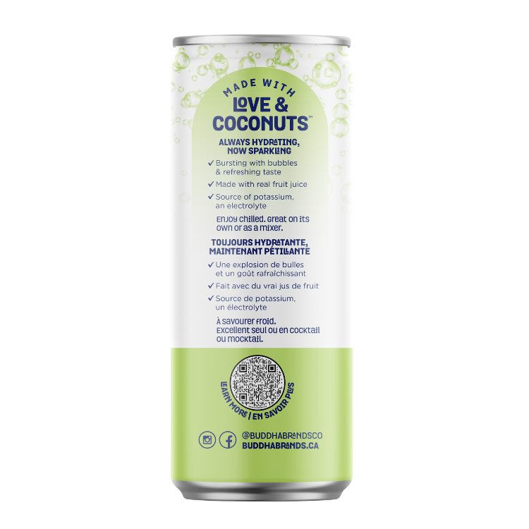 Thirsty Buddha Sparkling Coconut Water with Lime