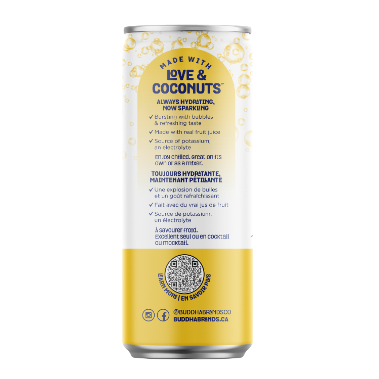 Thirsty Buddha Sparkling Coconut Water with Pineapple
