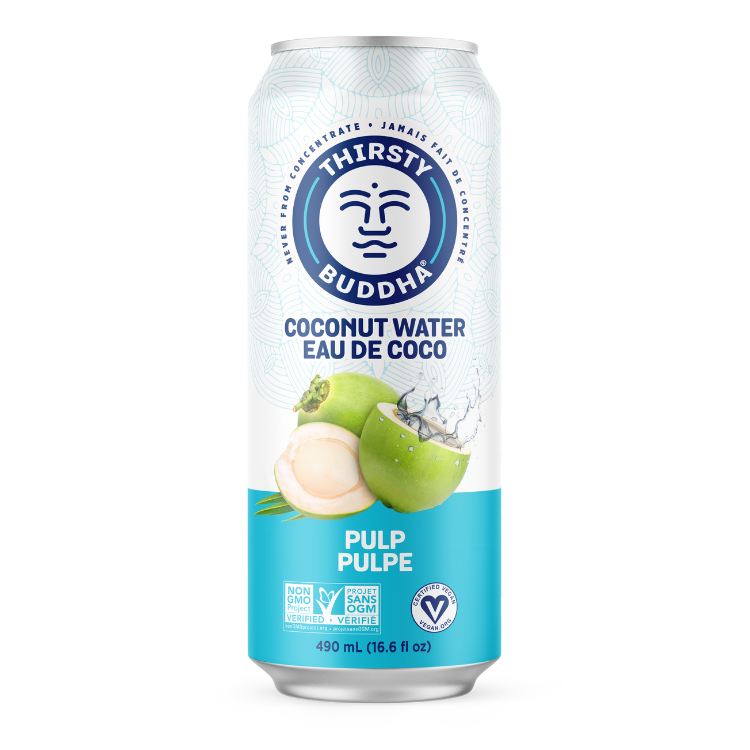 Thirsty Buddha Natural Coconut Water with Pulp