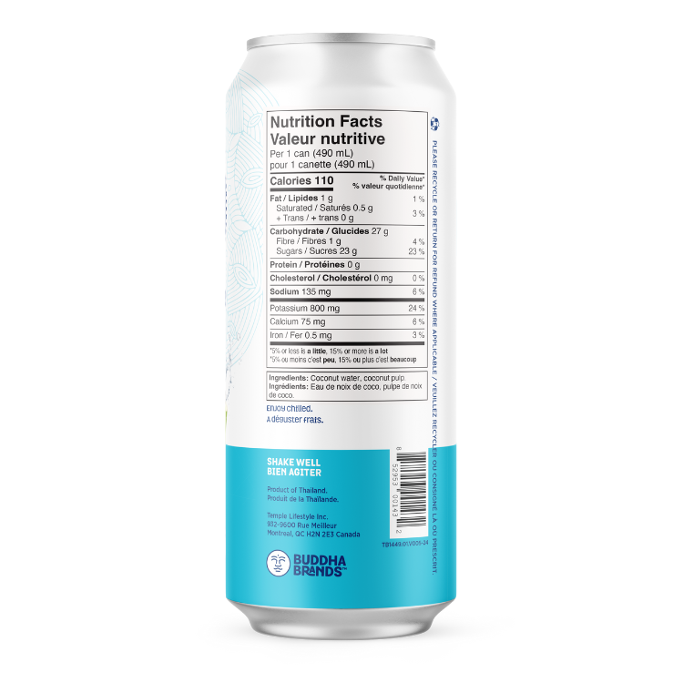 Thirsty Buddha Natural Coconut Water with Pulp