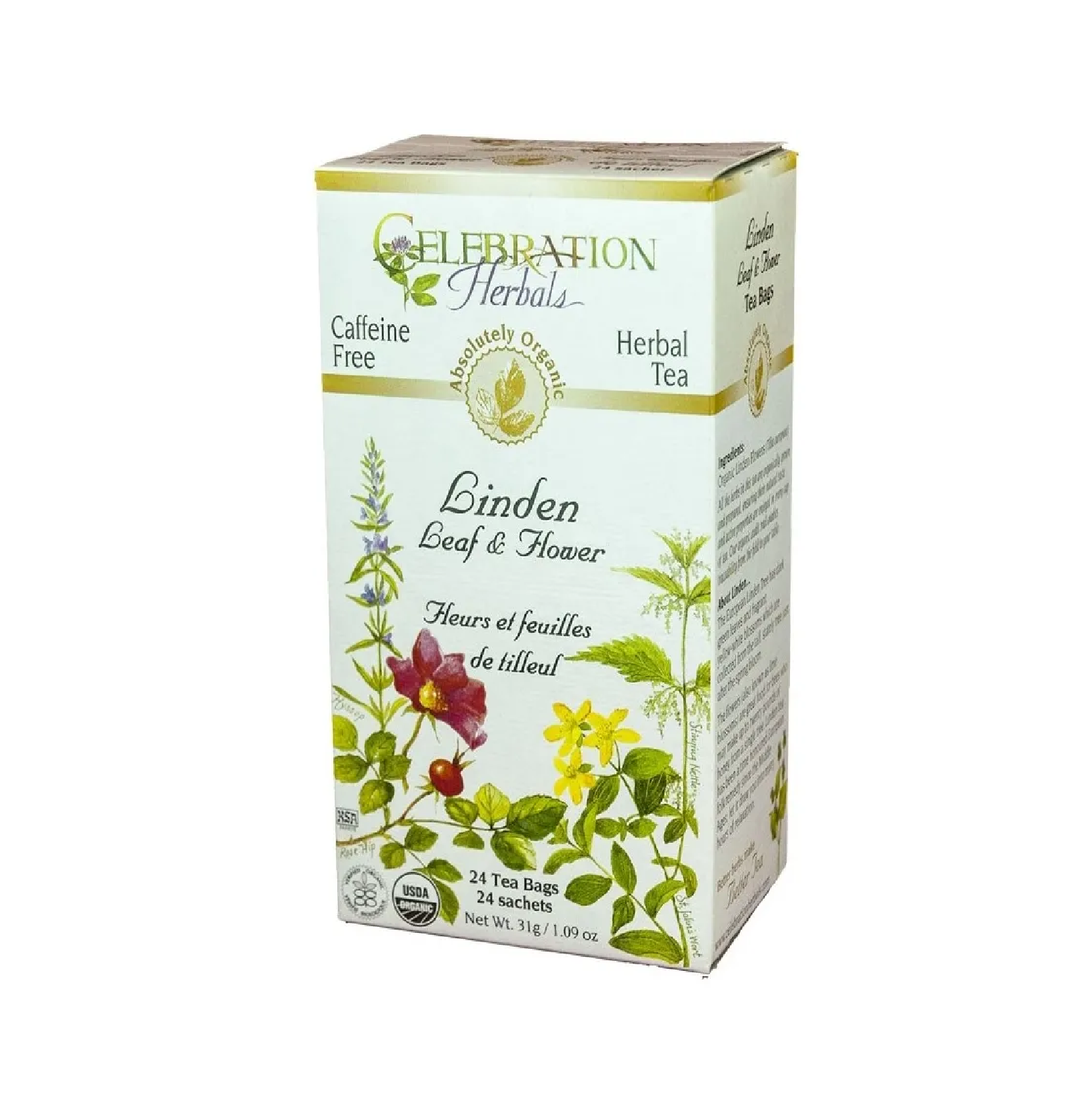 Celebration Herbals Organic Linden Tea