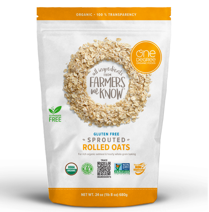 Organic Sprouted Rolled Oats