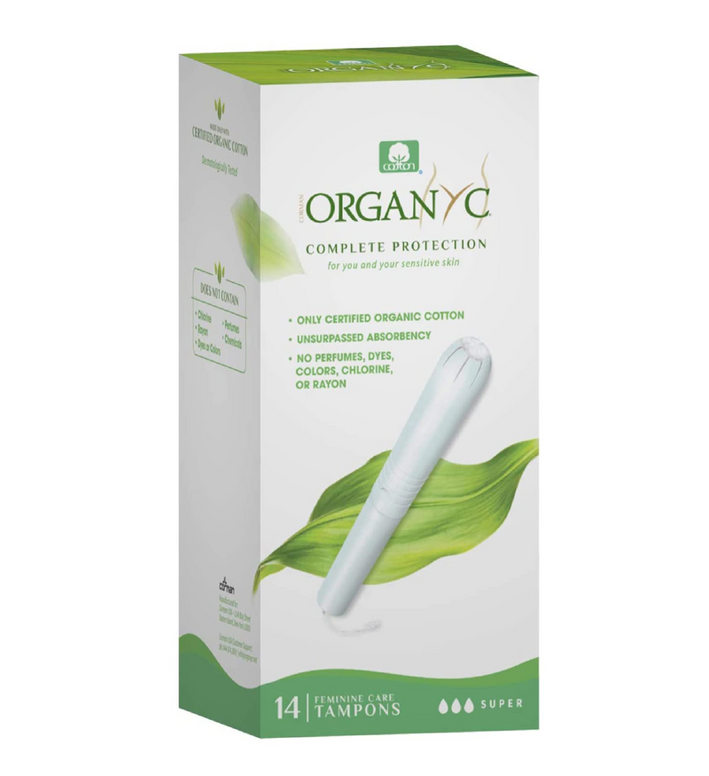 Organic Super Tampons With Applicator