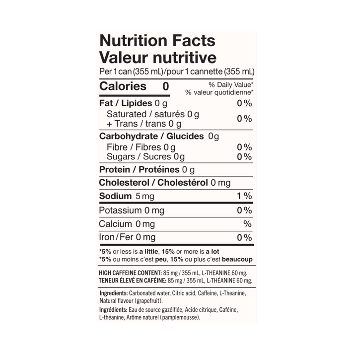 Wakewater Grapefruit Caffeinated Water