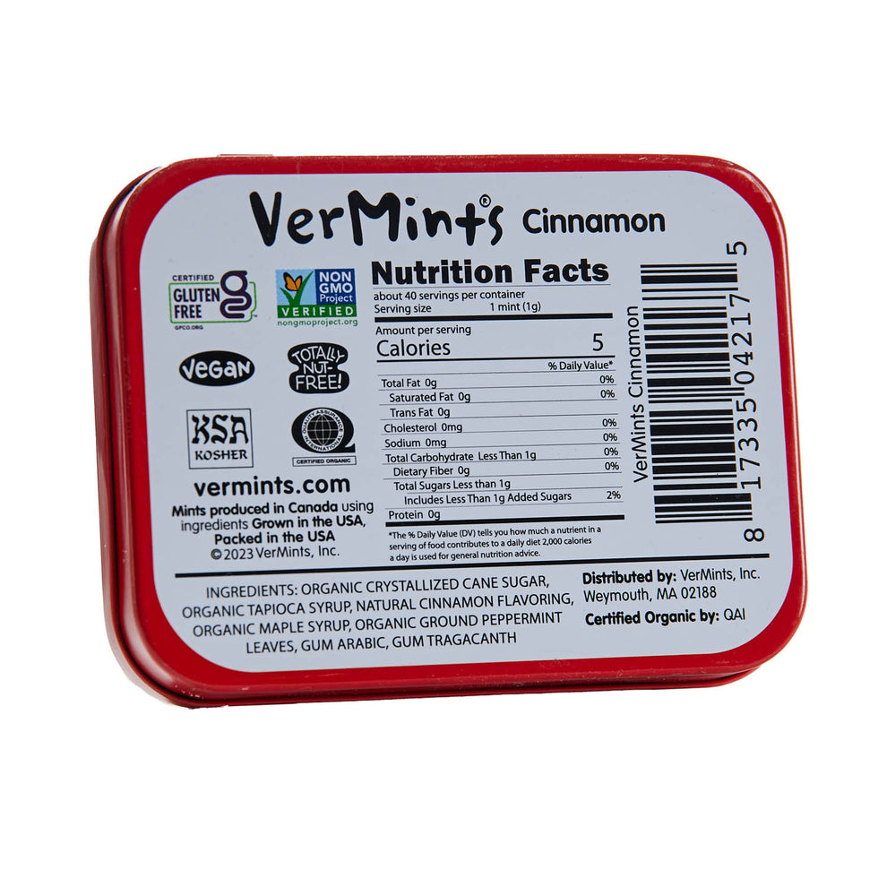 Vermints Cinnamon Mints