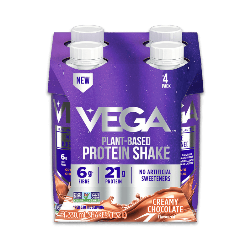 Creamy Choc. Plant-Based Pro. Shake 4 Pack