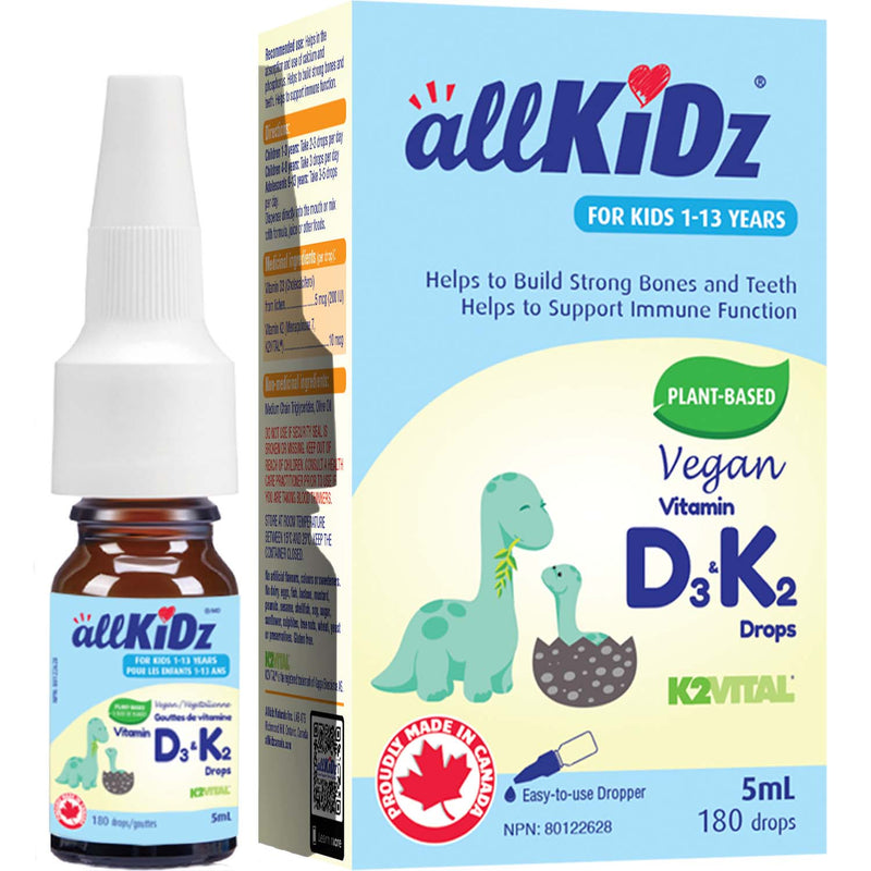 Vegan Kid's D3 K2 Drops