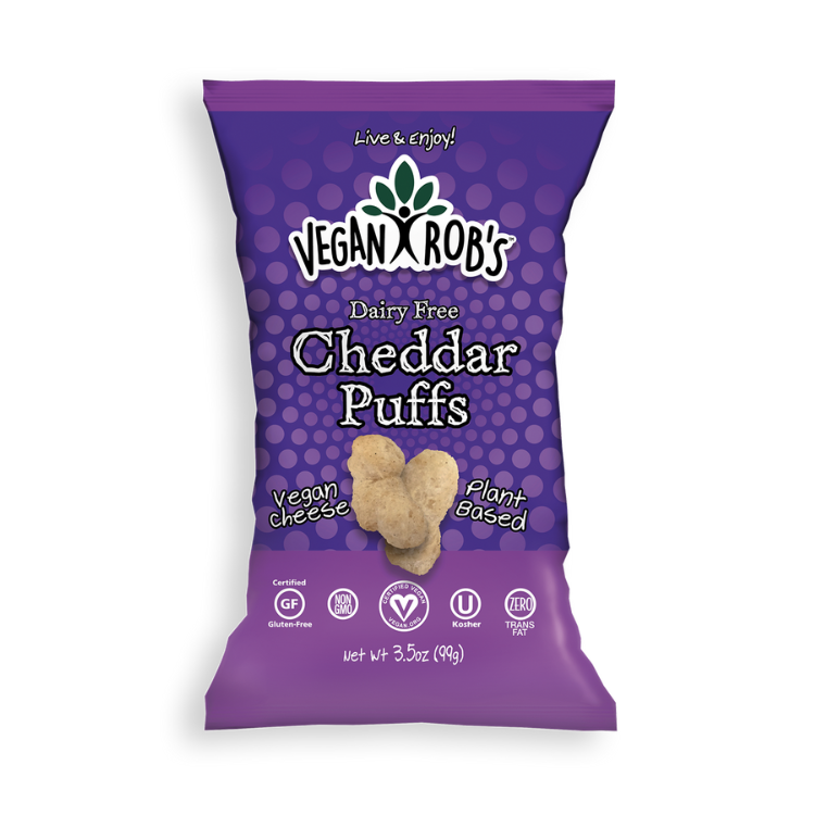 Vegan Robs Dairy Free Cheddar Puffs