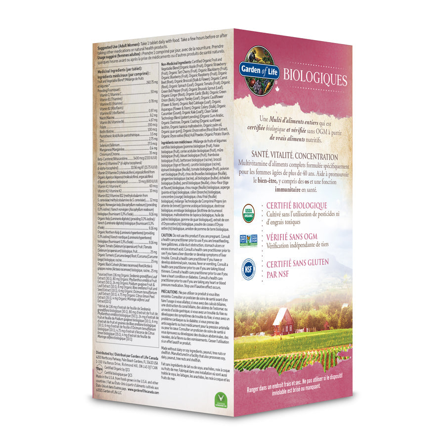Garden Of Life Women's 40+ Multivitamins