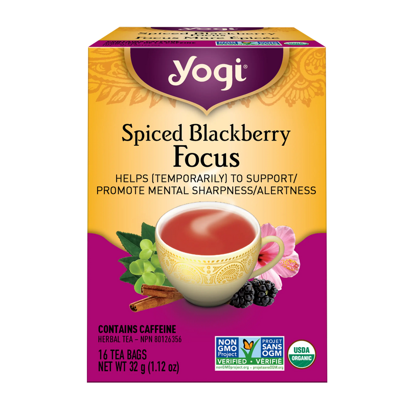 Spiced Blackberry Focus Tea