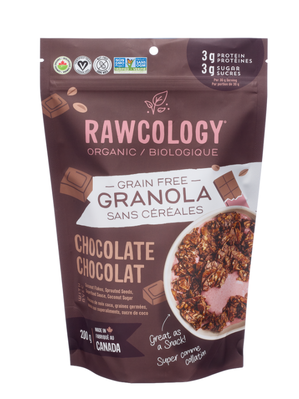 Rawcology Organic Chocolate Grain-Free Granola