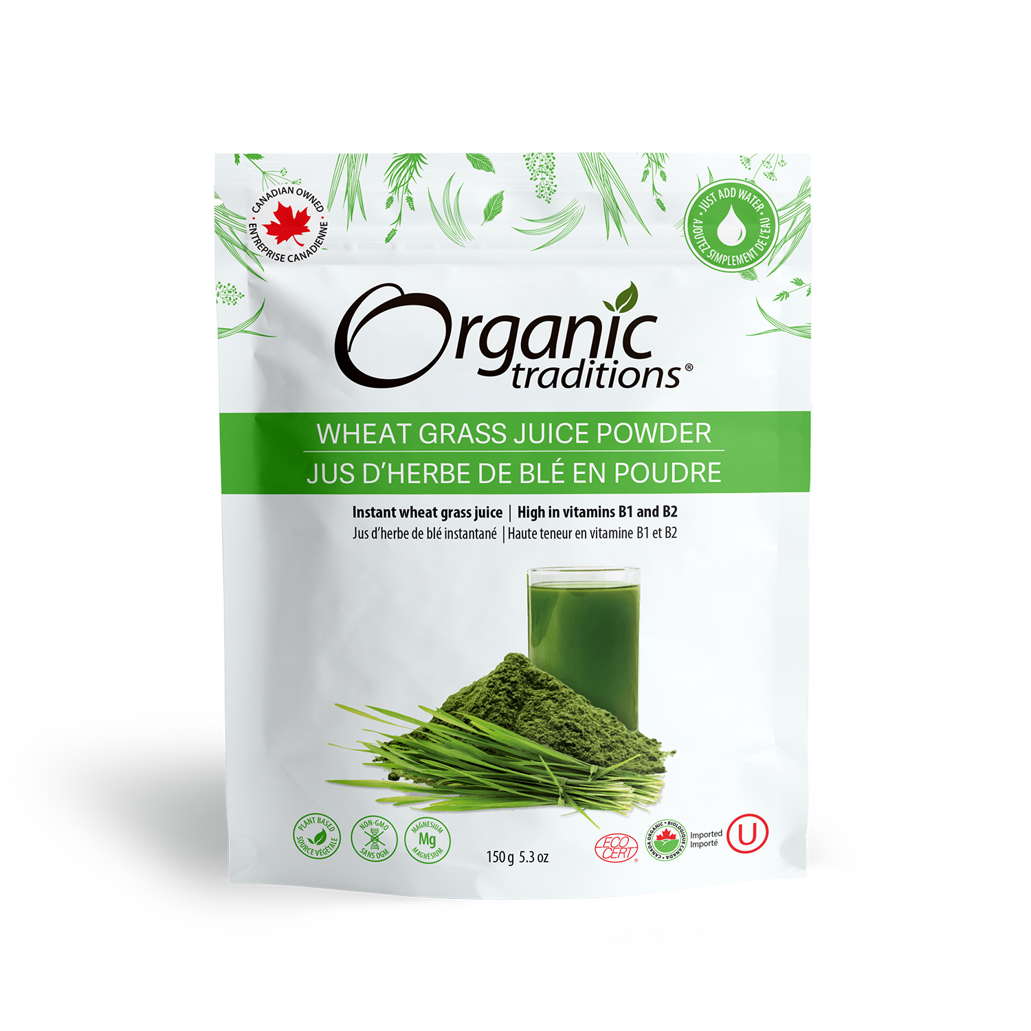 Organic Wheat Grass Juice Powder