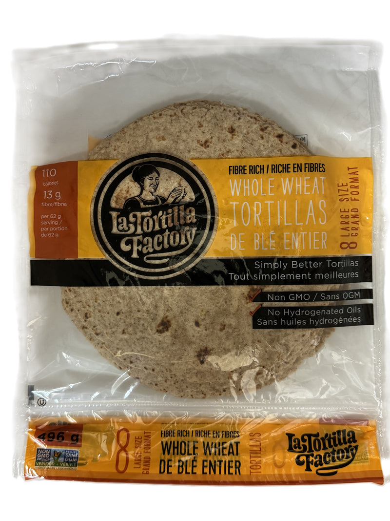 Whole Wheat Tortillas