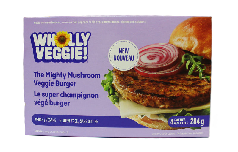 Mighty Mushroom Veggie Burger