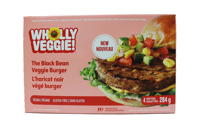 The Black Bean Veggie Burger