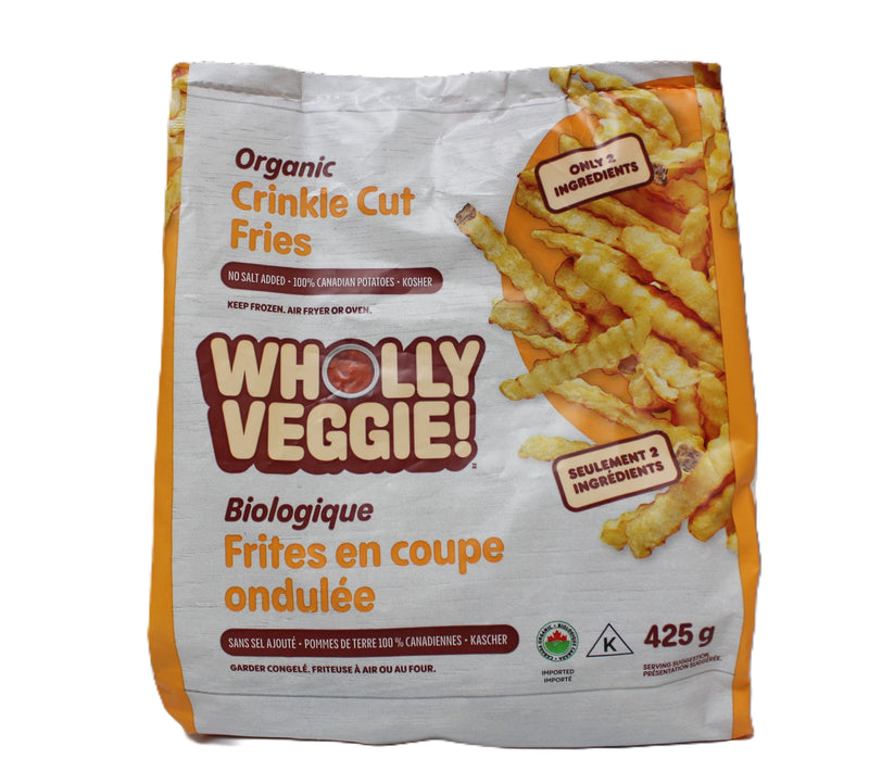 Organic Crinkle Cut Fries