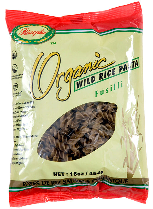 Rizopia Organic Gluten Free Wild Rice Fusilli