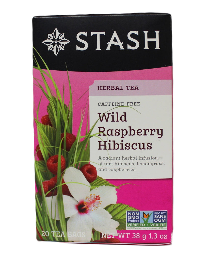 Wild Raspberry Hibiscus Herbal Tea