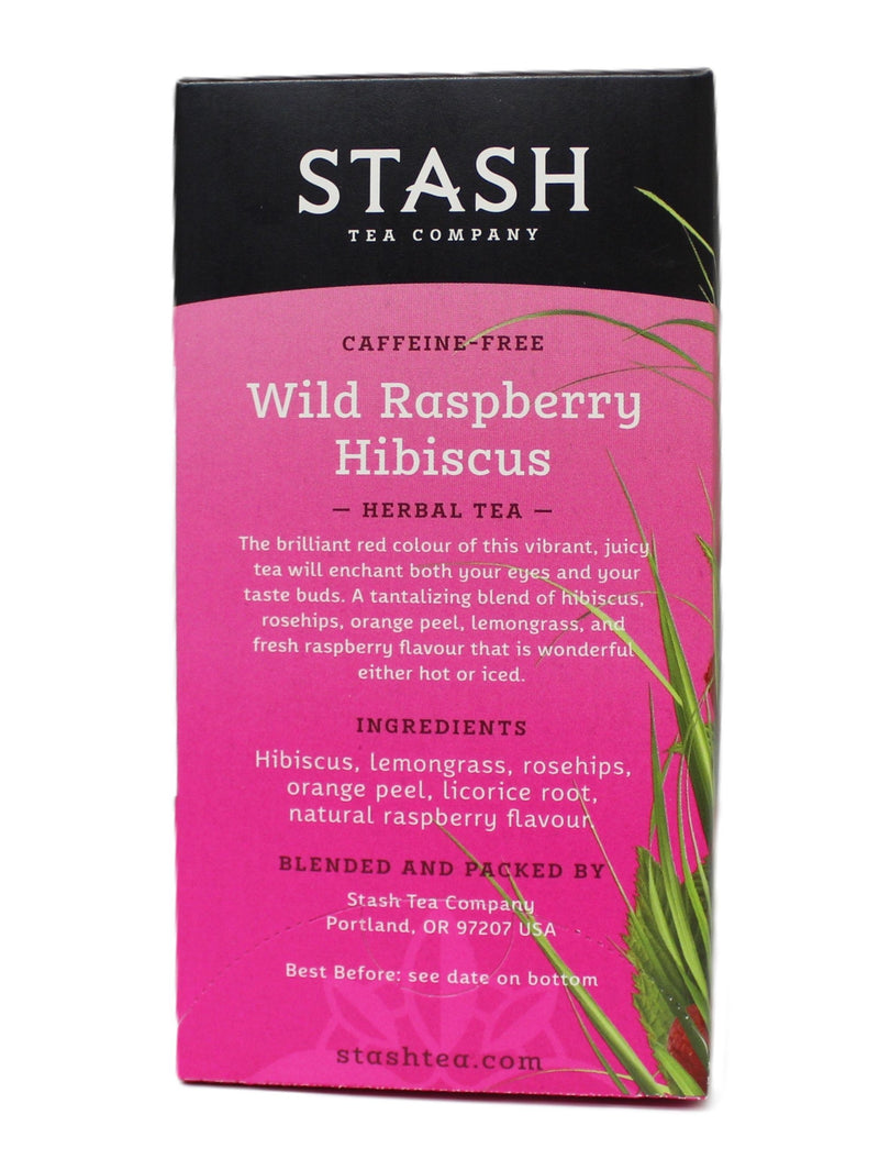 Wild Raspberry Hibiscus Herbal Tea