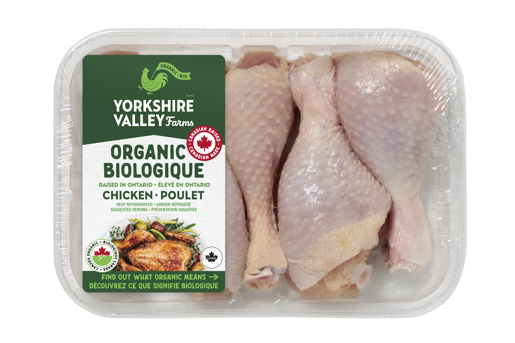 Yorkshire Valley Organic Chicken Drumsticks