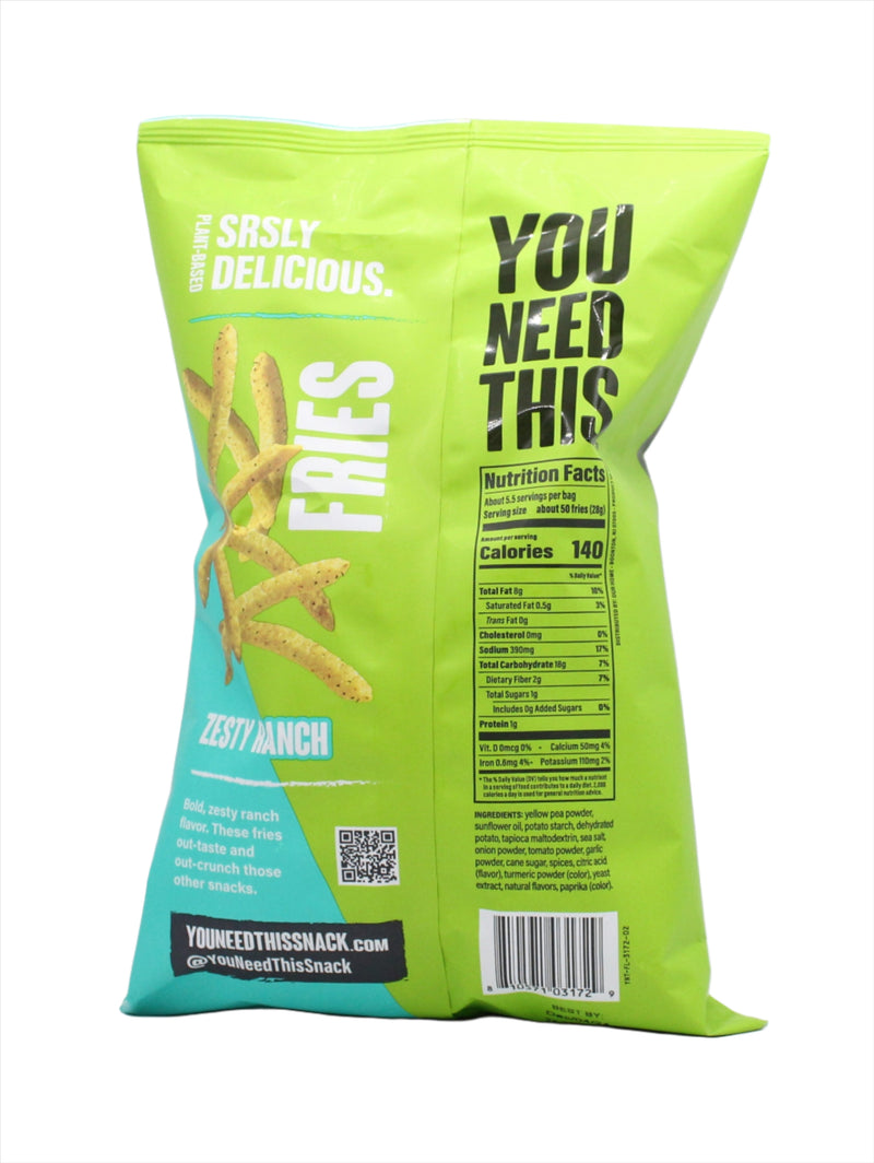 Plant-Based Ranch Veggie Straws