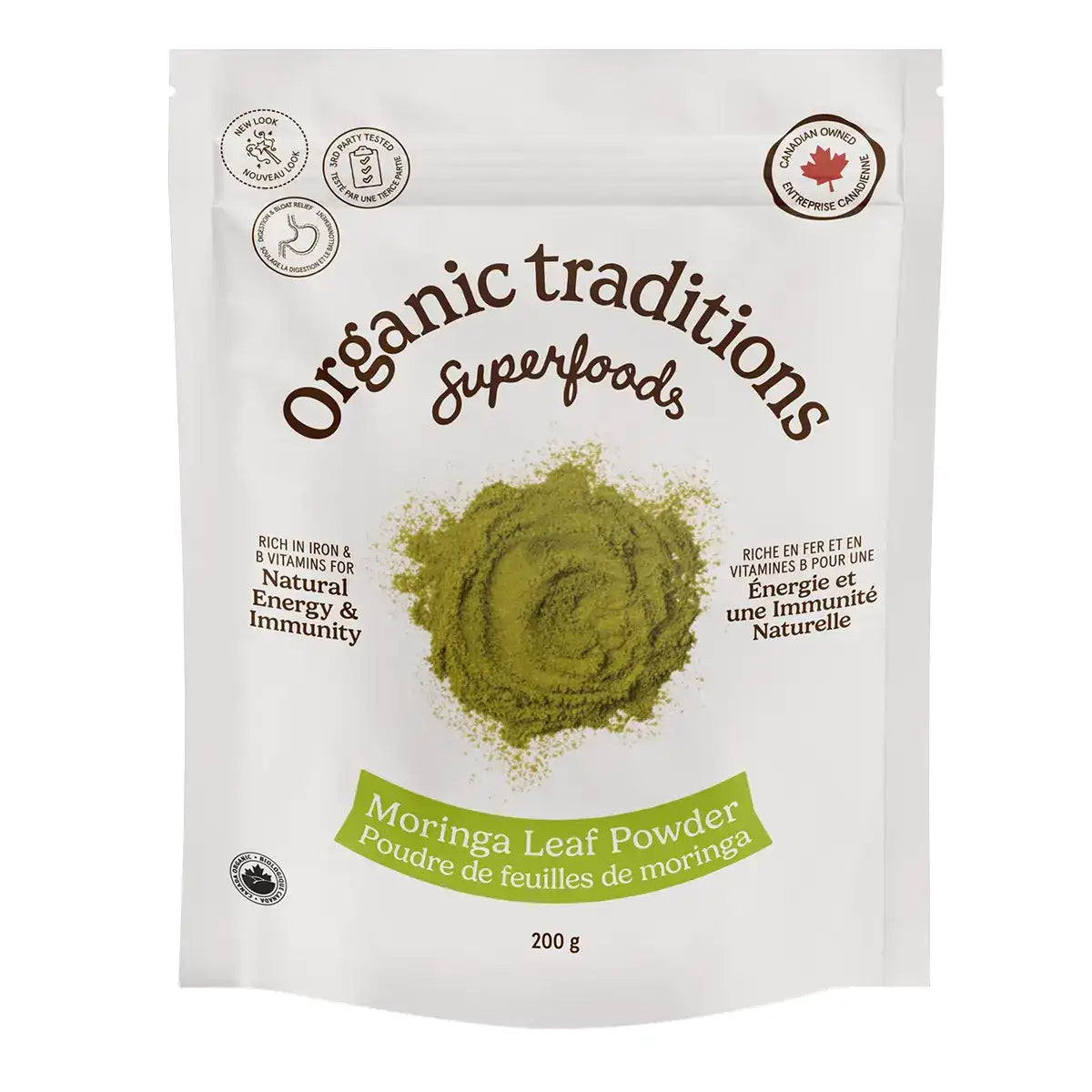 Organic Traditions Organic Moringa Leaf Powder
