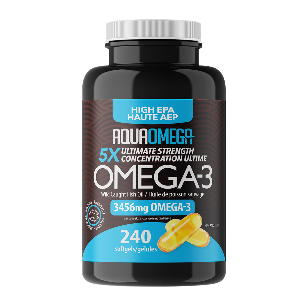 Aquaomega High EPA Omega-3 Fish Oil