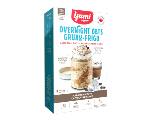 Yumi Iced Cappuccino Overnight Oats
