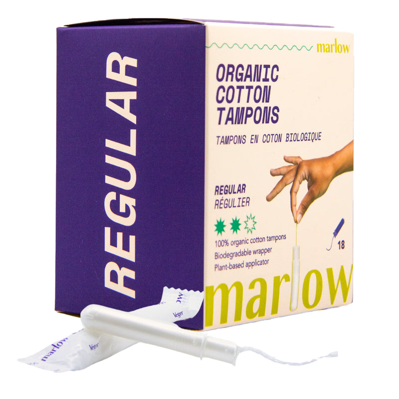 Organic Regular Cotton Tampons