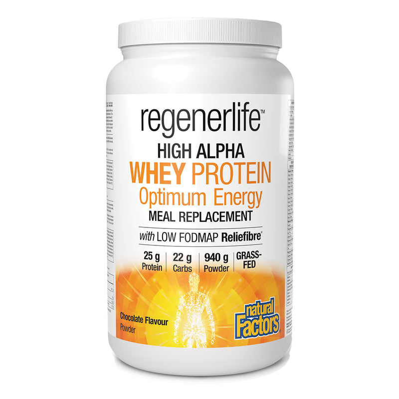 Regenerlife Chocolate High Alpha Whey Protein Meal Replacement